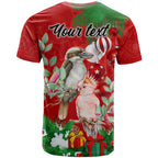 personalised-kookaburra-lover-t-shirt-australia-merry-christmas-aboriginal-red-style