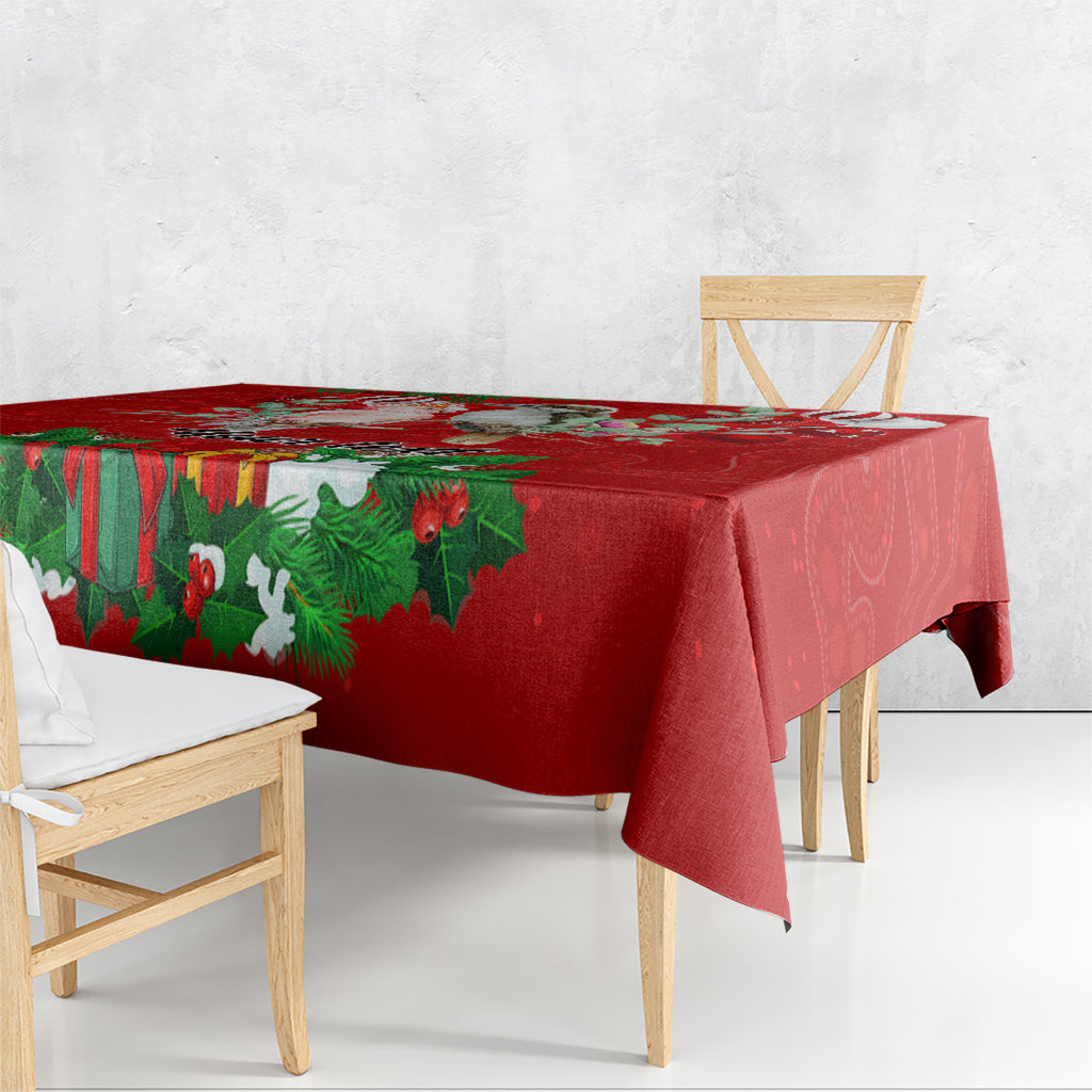 personalised-kookaburra-lover-tablecloth-australia-merry-christmas-aboriginal-red-style