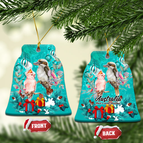 kookaburra-and-cockatoo-ceramic-ornament-australia-merry-christmas-aboriginal-teal-style