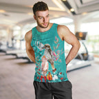 kookaburra-and-cockatoo-men-tank-top-australia-merry-christmas-aboriginal-teal-style