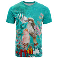 kookaburra-and-cockatoo-t-shirt-australia-merry-christmas-aboriginal-teal-style