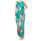 kookaburra-and-cockatoo-tank-maxi-dress-australia-merry-christmas-aboriginal-teal-style