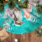 kookaburra-and-cockatoo-tree-skirt-australia-merry-christmas-aboriginal-teal-style