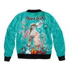 personalised-kookaburra-and-cockatoo-bomber-jacket-australia-merry-christmas-aboriginal-teal-style