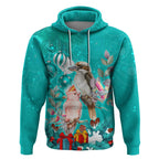 personalised-kookaburra-and-cockatoo-hoodie-australia-merry-christmas-aboriginal-teal-style