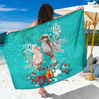 personalised-kookaburra-and-cockatoo-sarong-australia-merry-christmas-aboriginal-teal-style