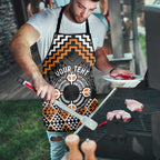 Personalised Aotearoa Niho Taniwha Motif Apron Gold Style - Aussie Hoodie