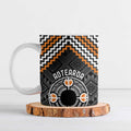 Personalised Aotearoa Niho Taniwha Motif Ceramic Mug Gold Style - Aussie Hoodie