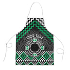 Personalised Aotearoa Niho Taniwha Motif Apron Green Style - Aussie Hoodie