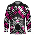 Personalised Aotearoa Niho Taniwha Motif Hockey Jersey Pink Style - Aussie Hoodie