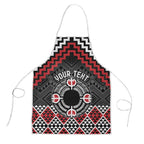 Personalised Aotearoa Niho Taniwha Motif Apron Red Style - Aussie Hoodie