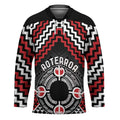 Personalised Aotearoa Niho Taniwha Motif Hockey Jersey Red Style - Aussie Hoodie