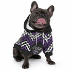 Personalised Aotearoa Niho Taniwha Motif Pet Hoodie Violet Style