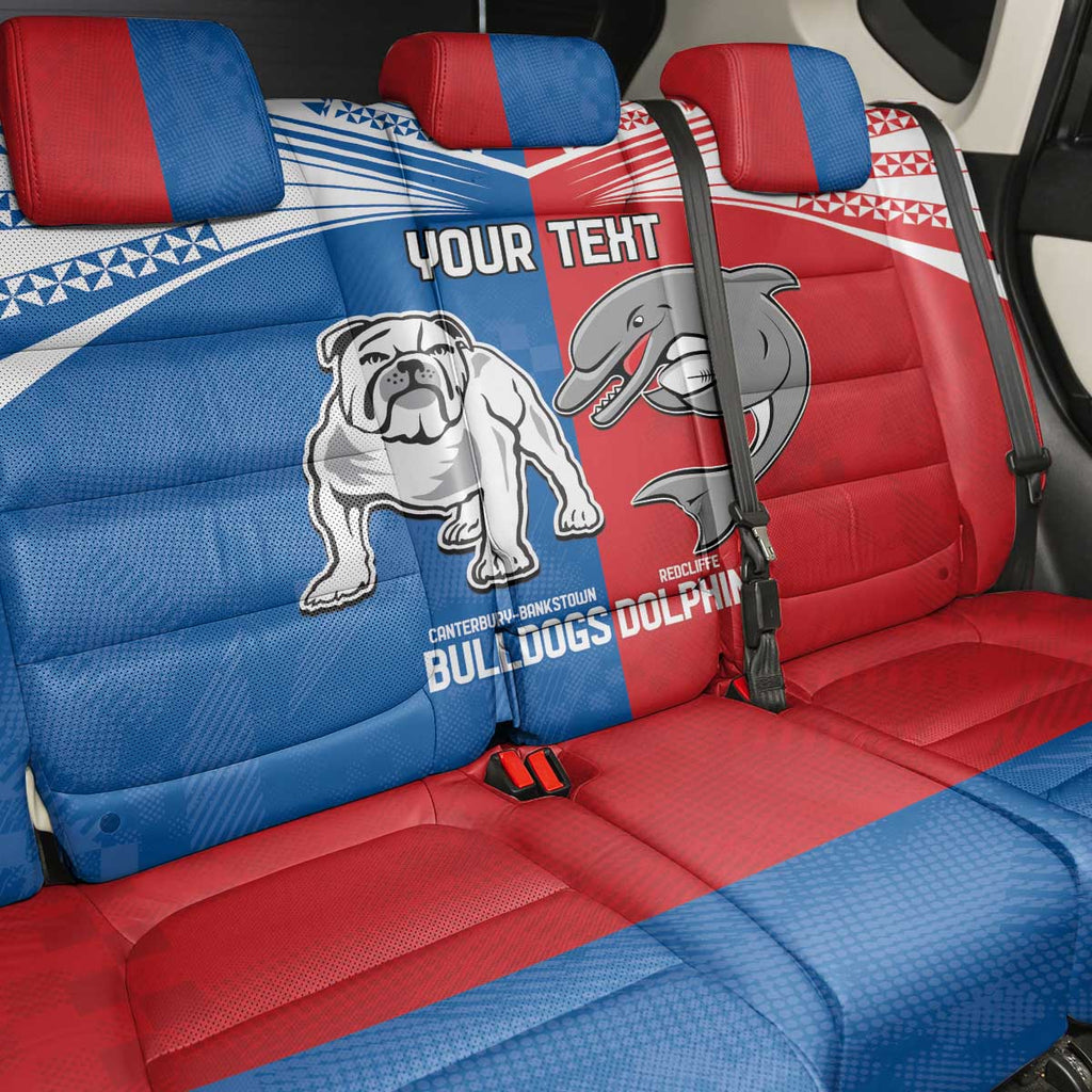 NRL Bulldogs and Dolphins Back Car Seat Cover Sporty Style