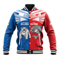 NRL Bulldogs and Dolphins Baseball Jacket Sporty Style