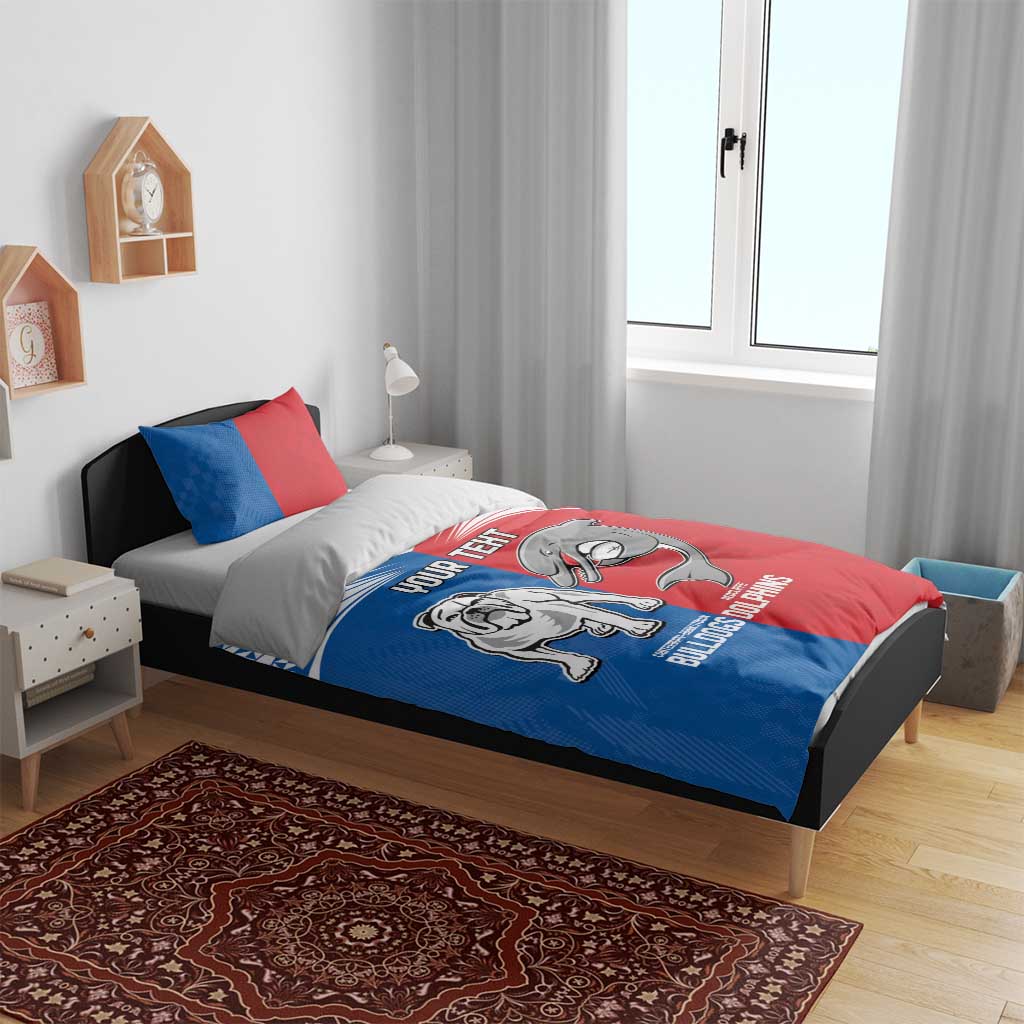NRL Bulldogs and Dolphins Bedding Set Sporty Style
