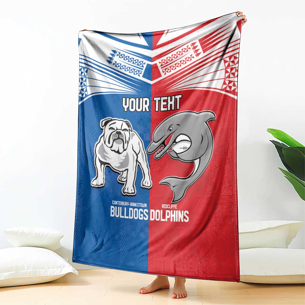 NRL Bulldogs and Dolphins Blanket Sporty Style