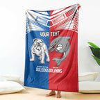 NRL Bulldogs and Dolphins Blanket Sporty Style
