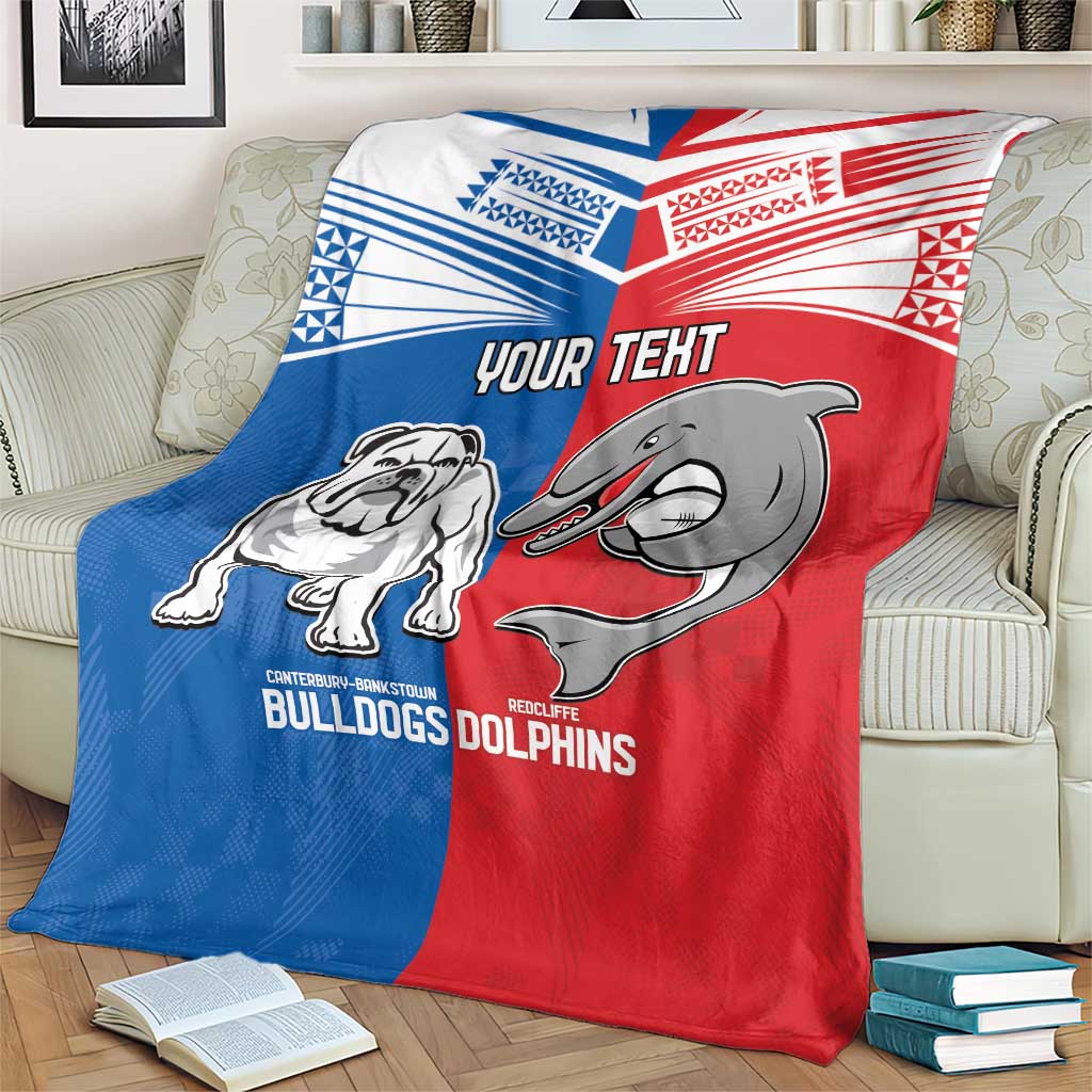 NRL Bulldogs and Dolphins Blanket Sporty Style
