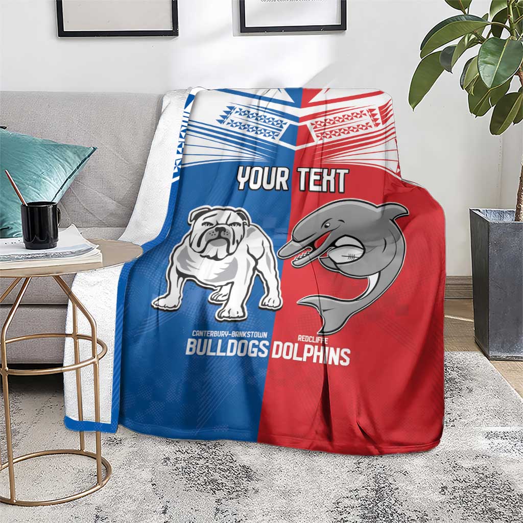 NRL Bulldogs and Dolphins Blanket Sporty Style