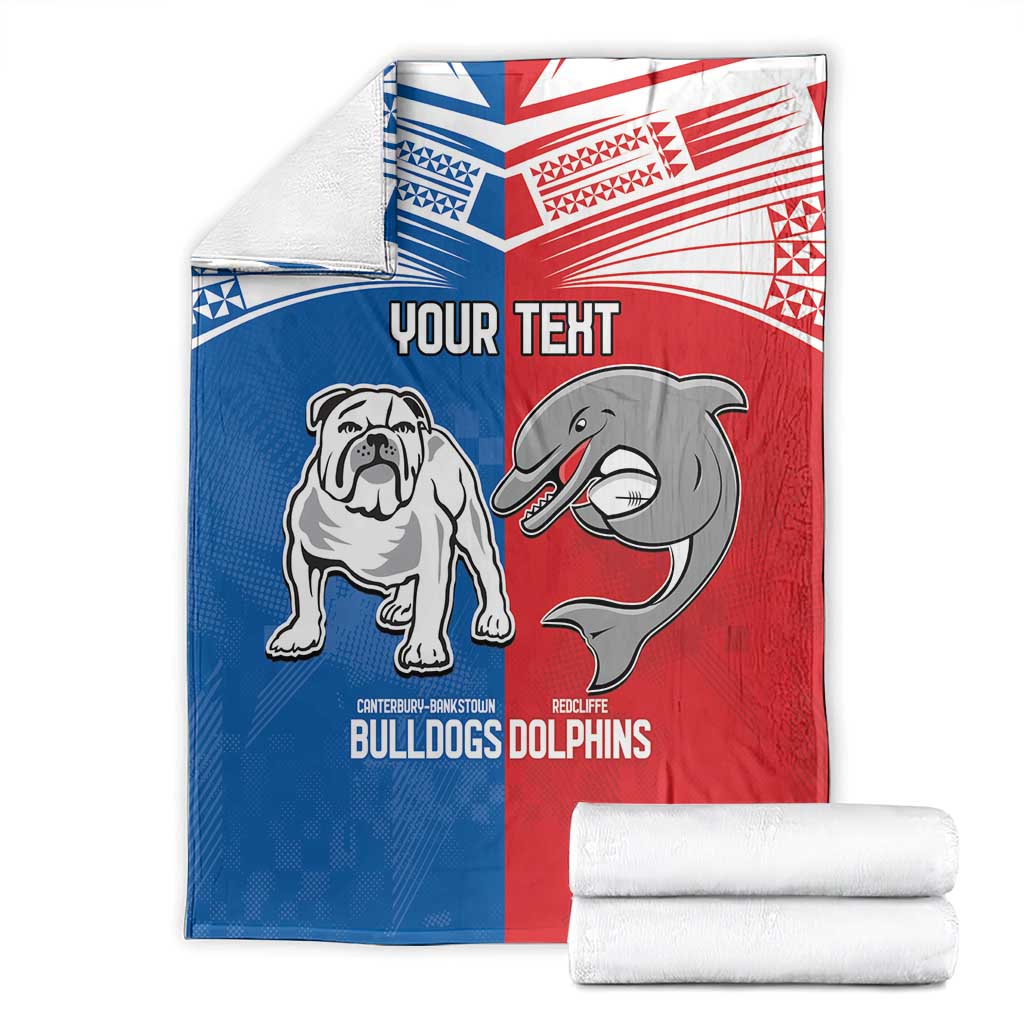 NRL Bulldogs and Dolphins Blanket Sporty Style