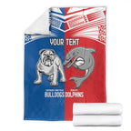 NRL Bulldogs and Dolphins Blanket Sporty Style