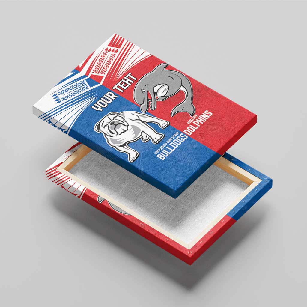 NRL Bulldogs and Dolphins Canvas Wall Art Sporty Style