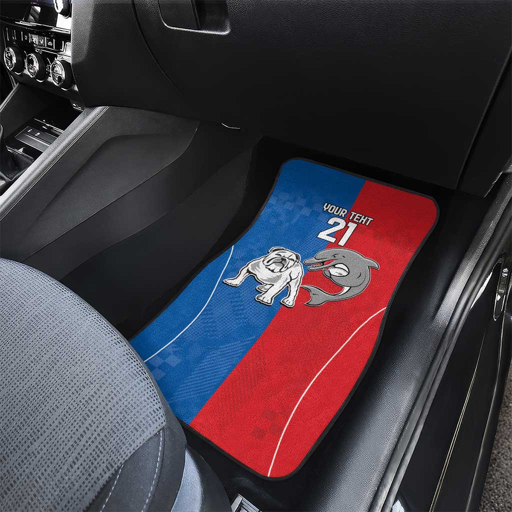 NRL Bulldogs and Dolphins Car Mats Sporty Style