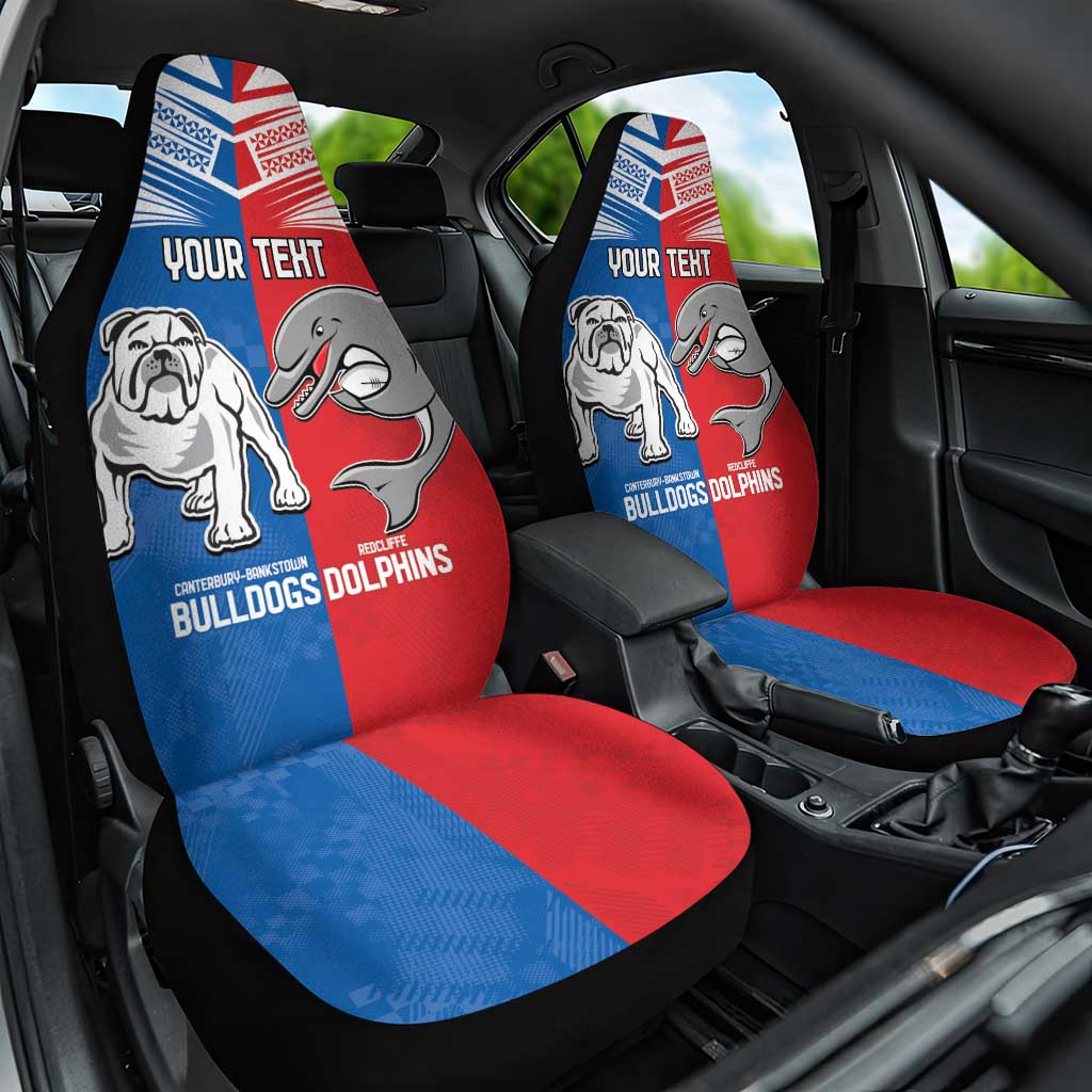 NRL Bulldogs and Dolphins Car Seat Cover Sporty Style