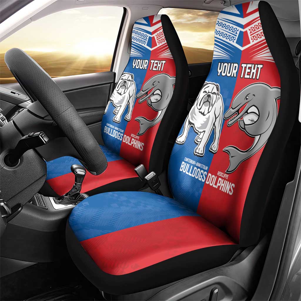 NRL Bulldogs and Dolphins Car Seat Cover Sporty Style