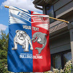 NRL Bulldogs and Dolphins Garden Flag Sporty Style