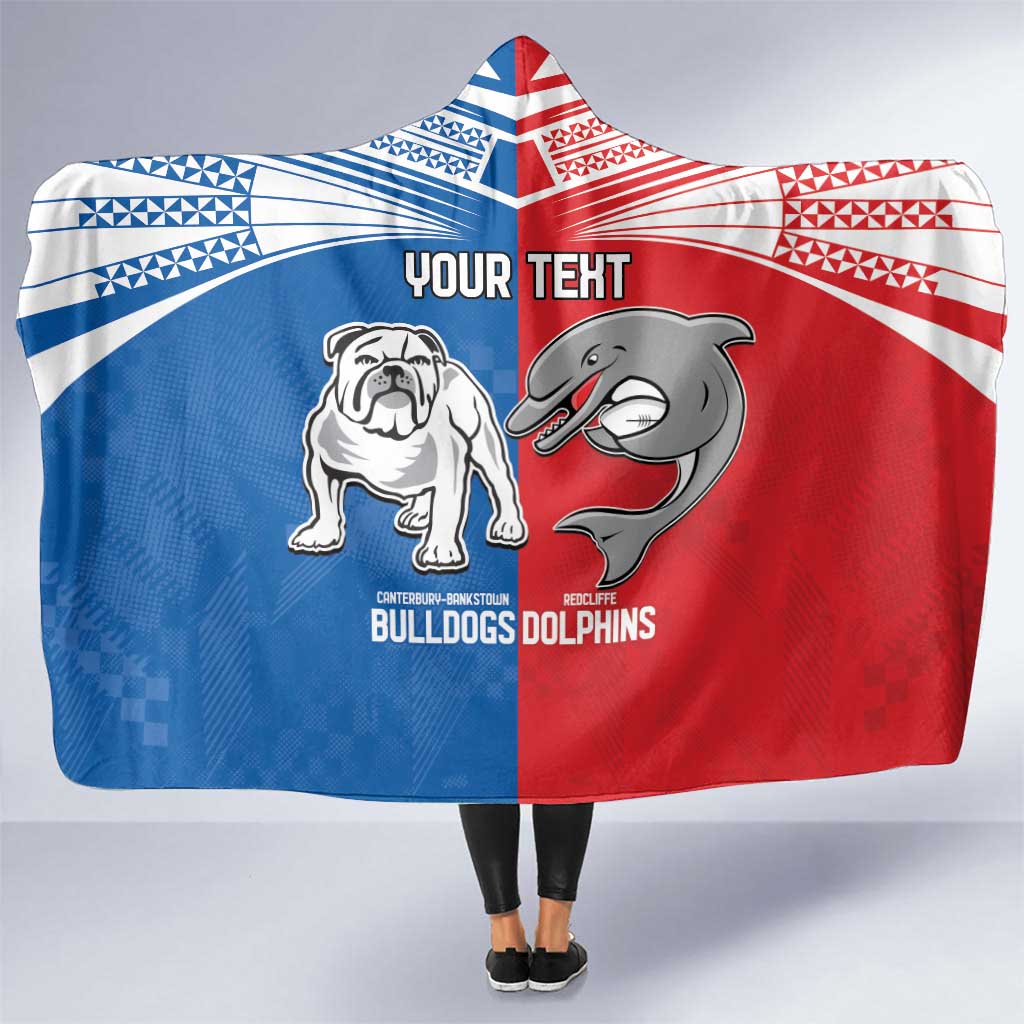 NRL Bulldogs and Dolphins Hooded Blanket Sporty Style