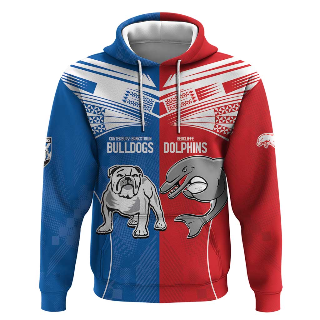 NRL Bulldogs and Dolphins Hoodie Sporty Style