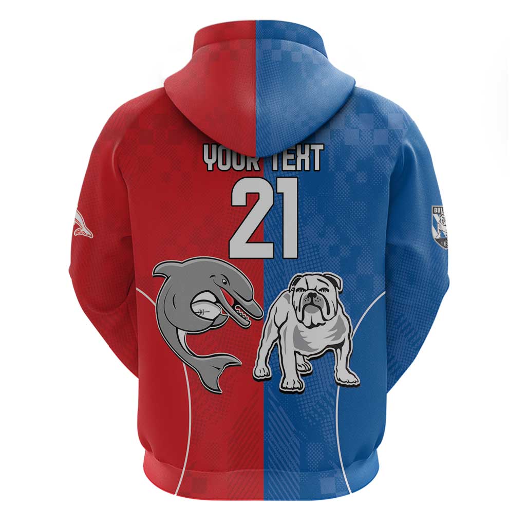 NRL Bulldogs and Dolphins Hoodie Sporty Style