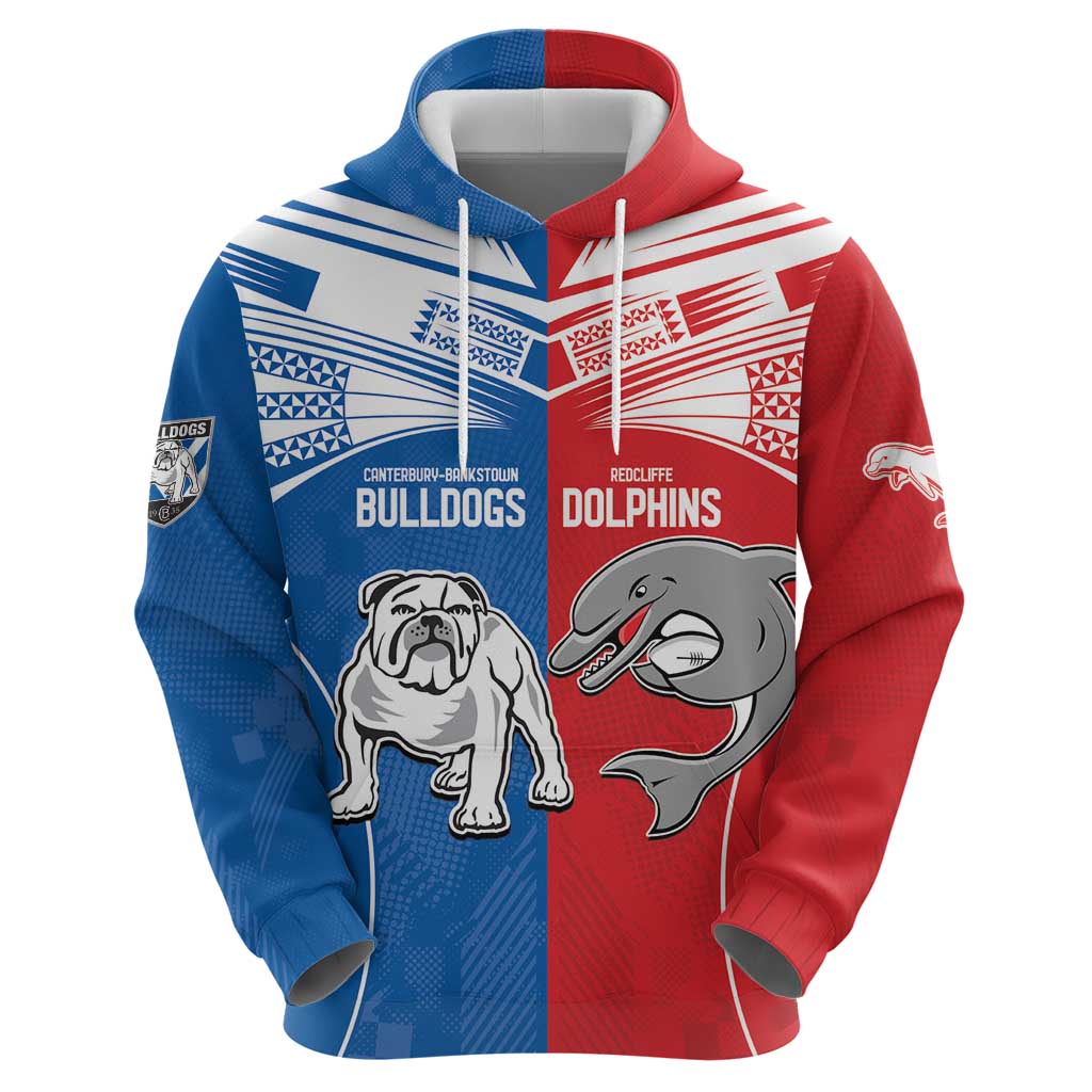 NRL Bulldogs and Dolphins Hoodie Sporty Style