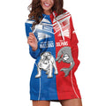 NRL Bulldogs and Dolphins Hoodie Dress Sporty Style