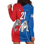 NRL Bulldogs and Dolphins Hoodie Dress Sporty Style