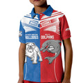 NRL Bulldogs and Dolphins Kid Polo Shirt Sporty Style