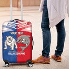 NRL Bulldogs and Dolphins Luggage Cover Sporty Style