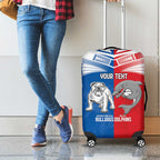 NRL Bulldogs and Dolphins Luggage Cover Sporty Style