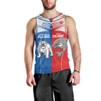 NRL Bulldogs and Dolphins Men Tank Top Sporty Style