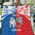 NRL Bulldogs and Dolphins Quilt Sporty Style