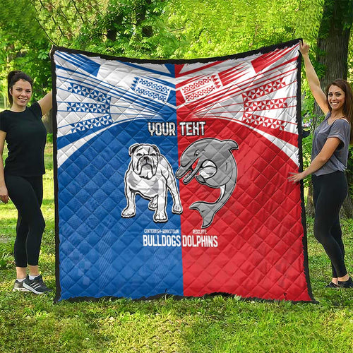 NRL Bulldogs and Dolphins Quilt Sporty Style