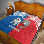 NRL Bulldogs and Dolphins Quilt Sporty Style