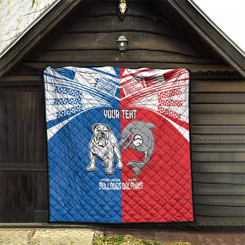 NRL Bulldogs and Dolphins Quilt Sporty Style