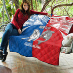 NRL Bulldogs and Dolphins Quilt Sporty Style