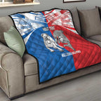 NRL Bulldogs and Dolphins Quilt Sporty Style