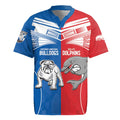 NRL Bulldogs and Dolphins Rugby Jersey Sporty Style