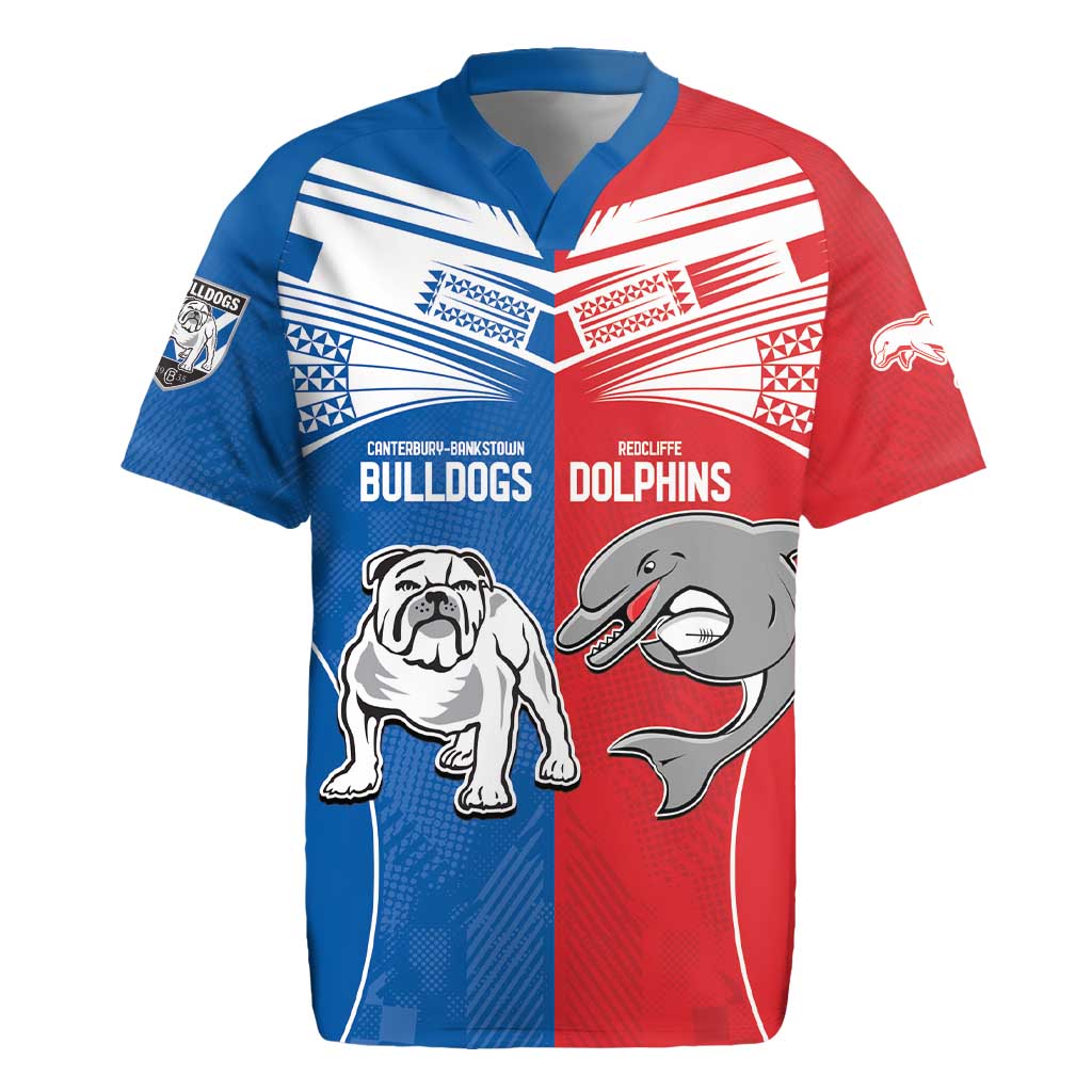 NRL Bulldogs and Dolphins Rugby Jersey Sporty Style