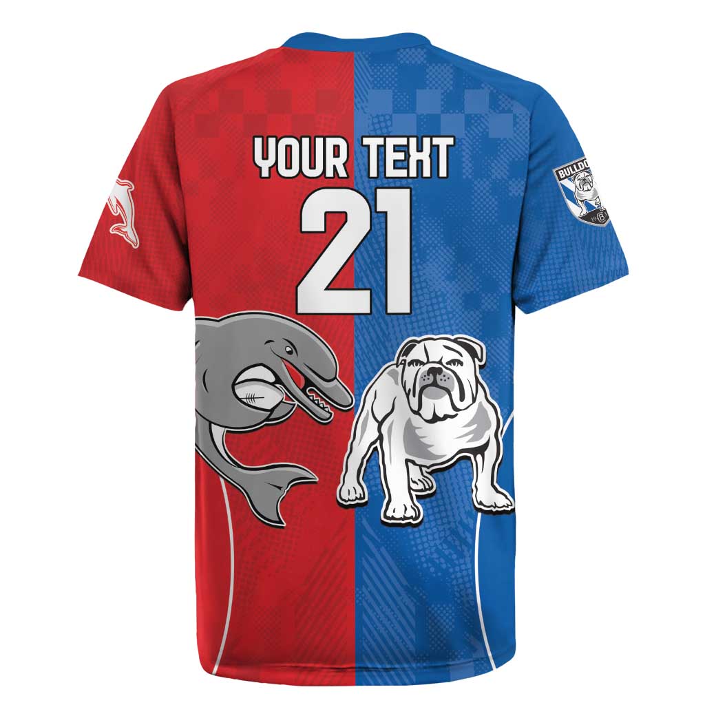 NRL Bulldogs and Dolphins Rugby Jersey Sporty Style